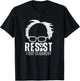 Resist Fight Oligarchy Bernie Sanders 2028 Bernie President T-Shirt - T-Shirt | Black