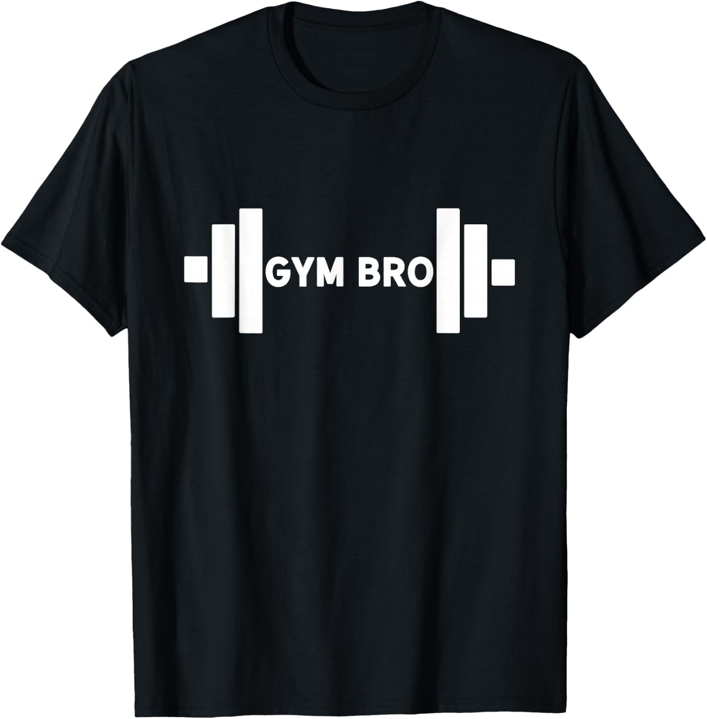 GYM BRO Gym Rat Workout Gains Heavy Lifting Muscle Build T-Shirt - T-Shirt | Black