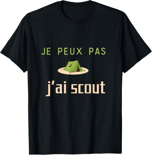 je peux pas j'ai scout , Black, S