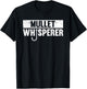 Mullet Whisperer Fishing T-Shirt - T-Shirt | Black
