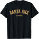 Santa Ana Sports College Style on Santa Ana T-Shirt - T-Shirt | Black