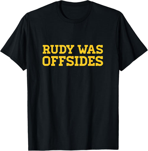 Funny College football Rudy was offsides CFB