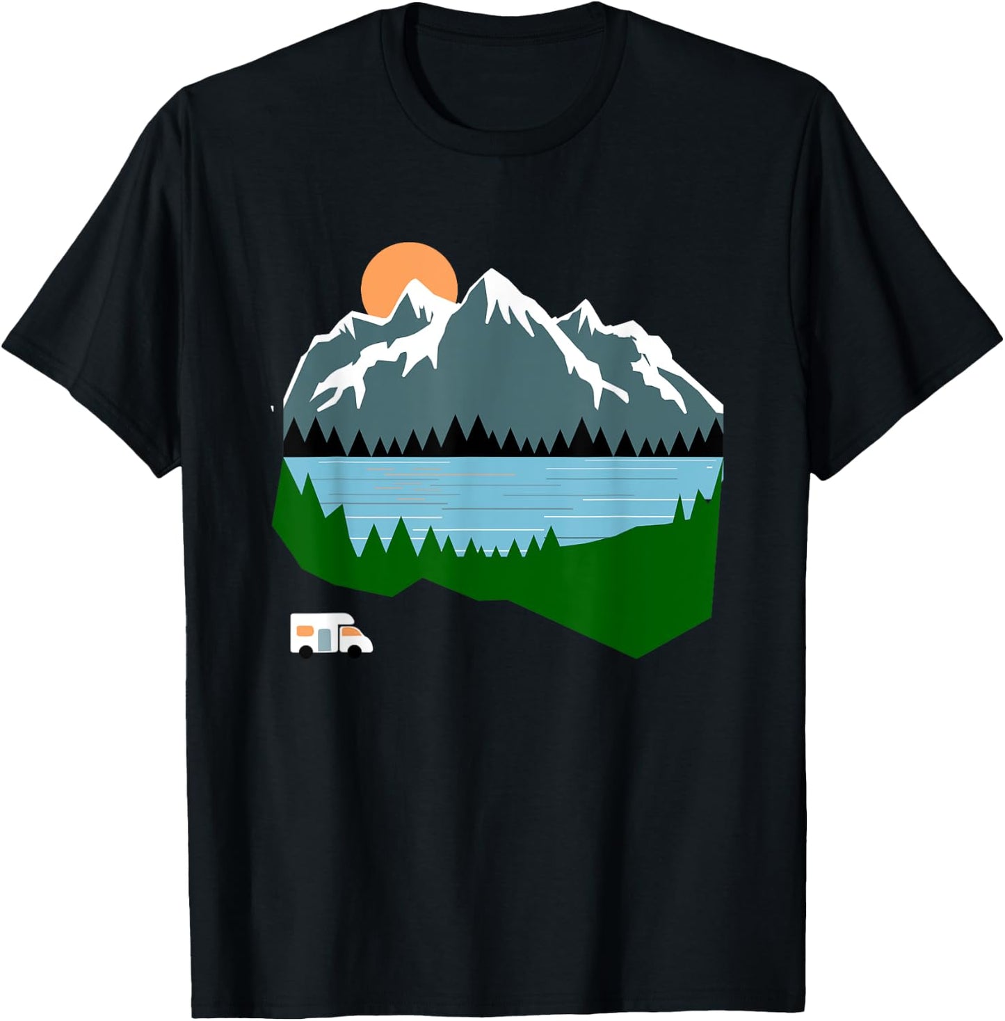 Camper T-Shirt - T-Shirt | Black