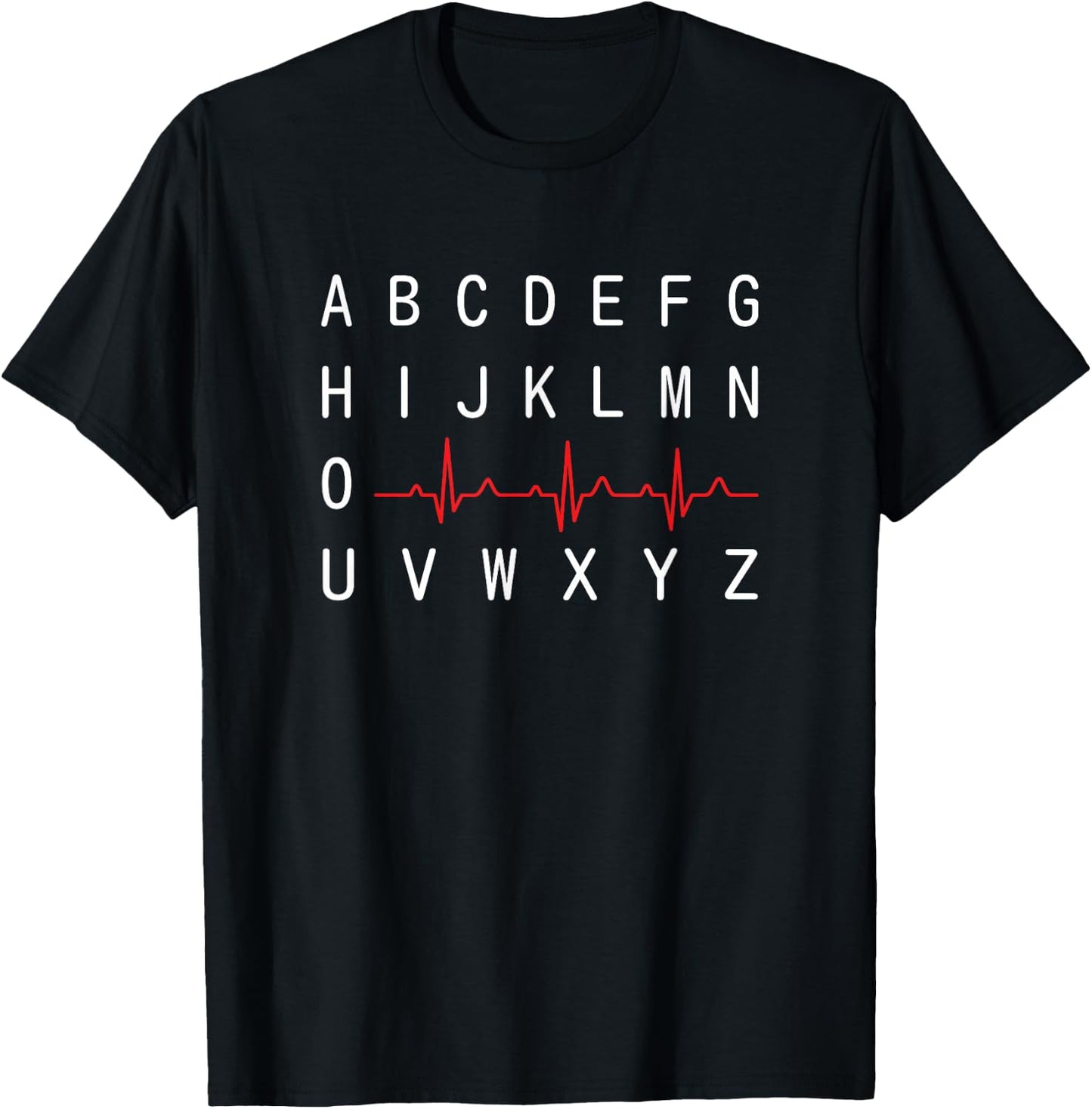 PQRST Nurse Shirt Nursing Student Gift T-Shirt - T-Shirt | Black