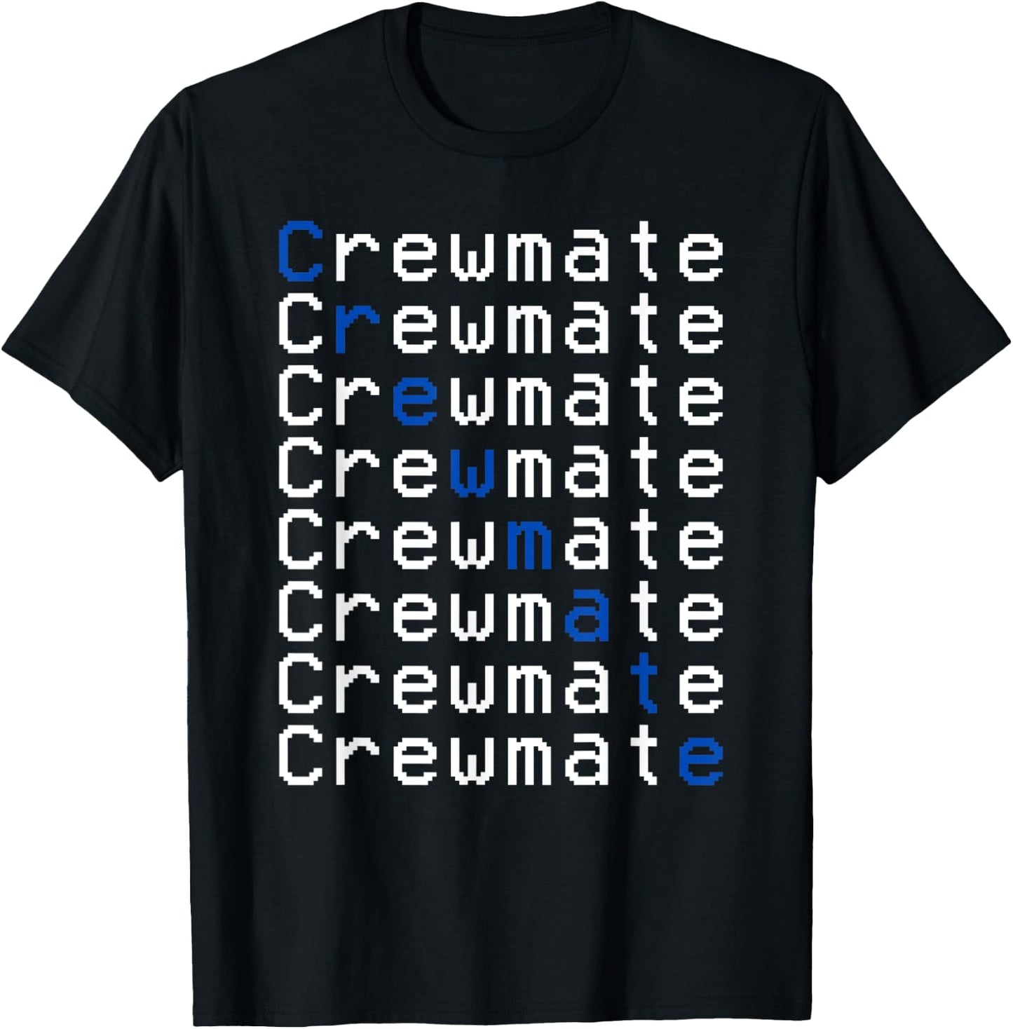 Kinda Sus Crewmate Shirt Kids Adults Gamer Novelty Crewmate T-Shirt - T-Shirt | Black
