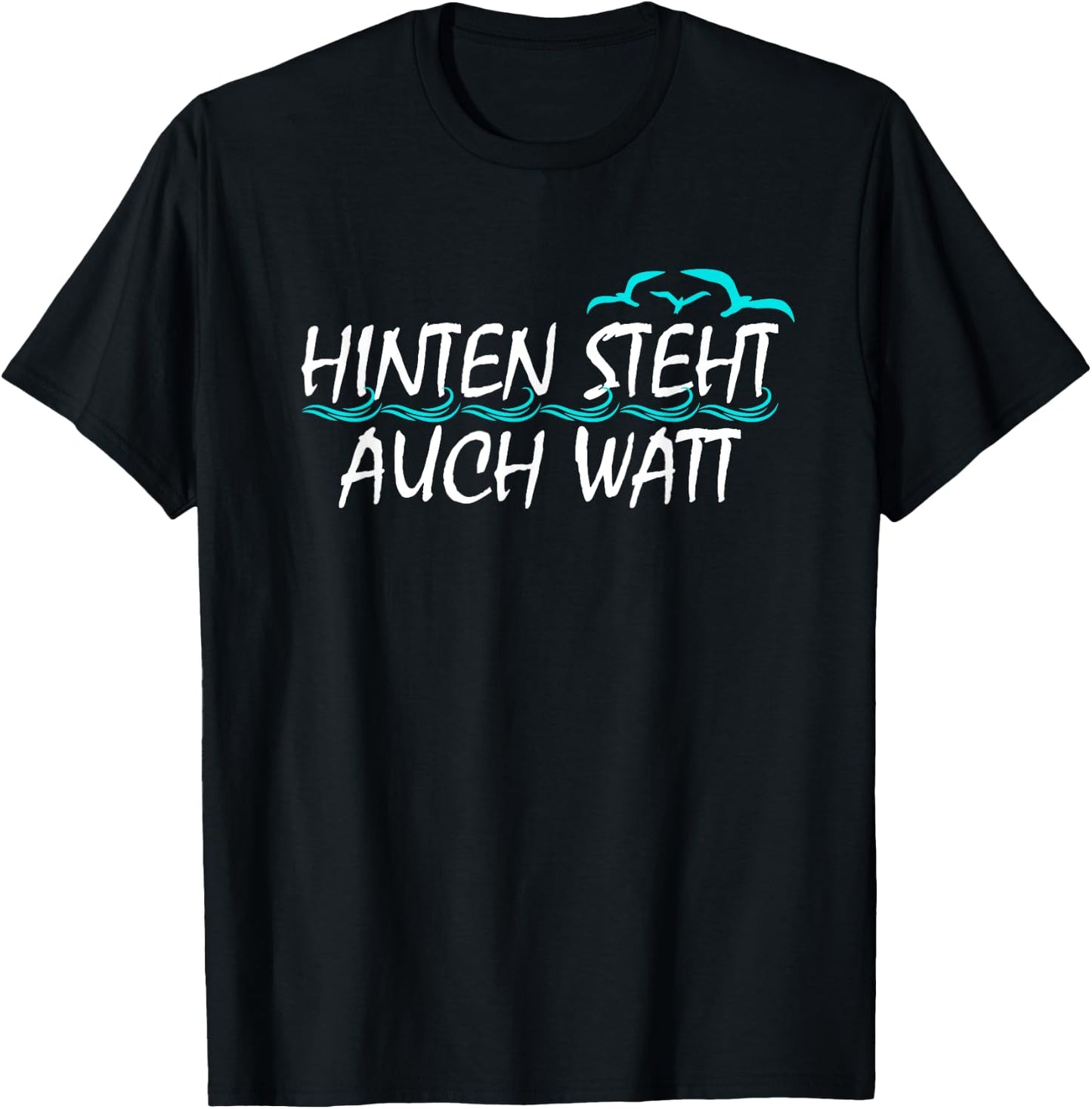 Hinten steht auch watt T-Shirt - T-Shirt | Black