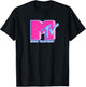 MTV Vintage Neon Glow Logo , black T-Shirt - T-Shirt | Black