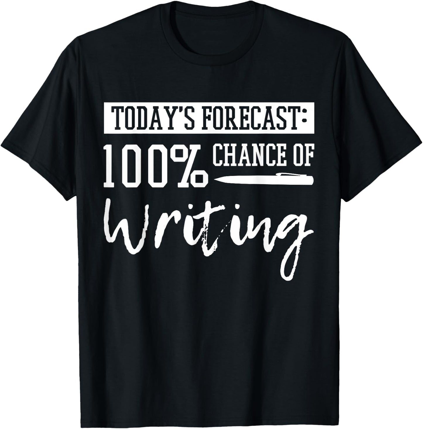 Author Journalist Teacher Writing Content Creator Gift T-Shirt - T-Shirt | Black