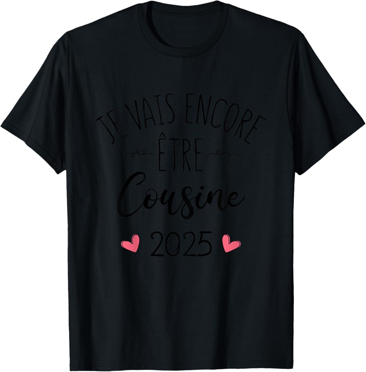 Child Announce Pregnancy Niece I Will Be Cousin 2025 , white, 2 T-Shirt - T-Shirt | Black