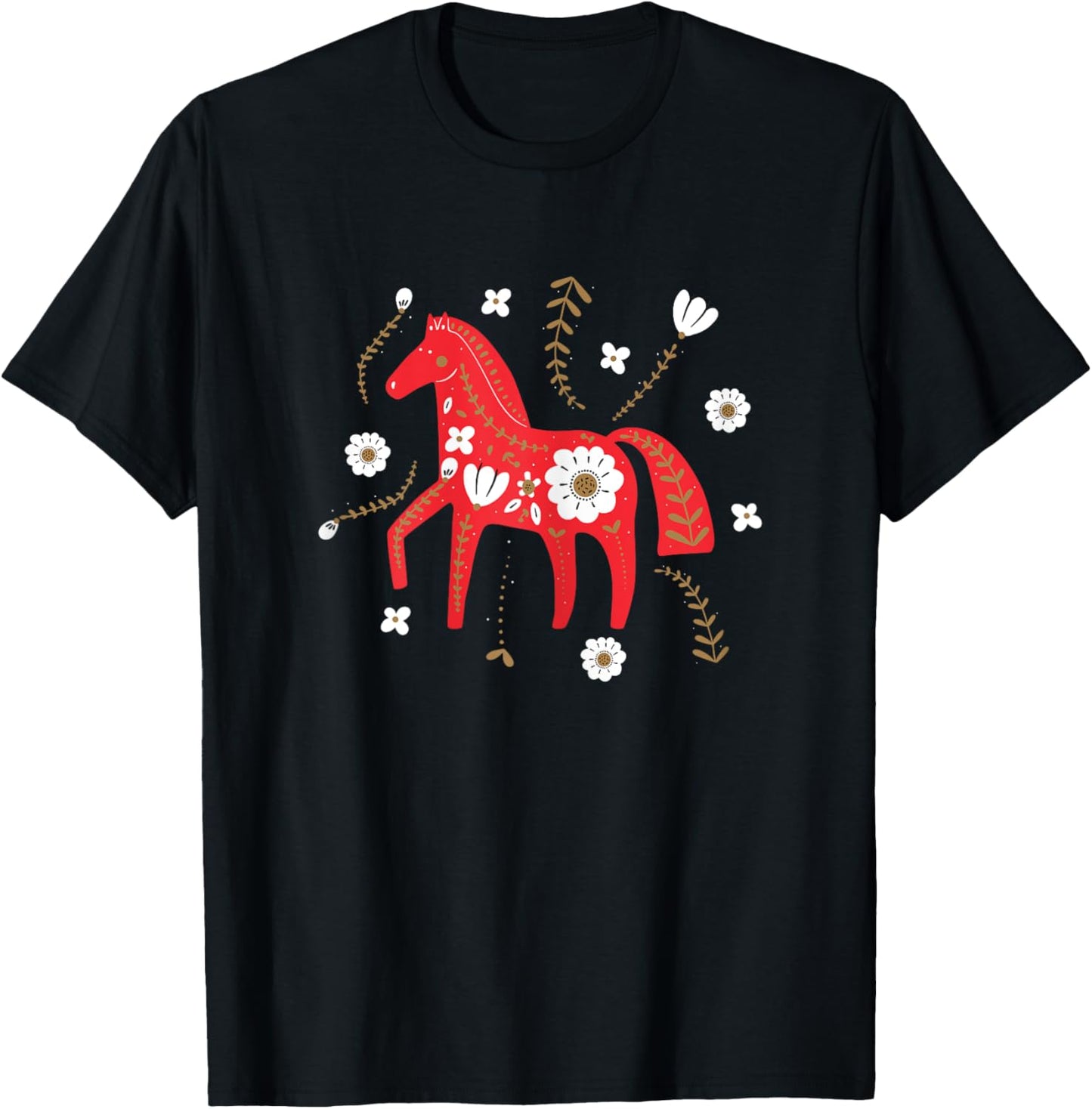 Save the Dala Horses Quote for a Dala Horse fan T-Shirt - T-Shirt | Black