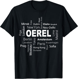 Oerel - New York - Berlin - Oerel meine Hauptstadt T-Shirt - T-Shirt | Black