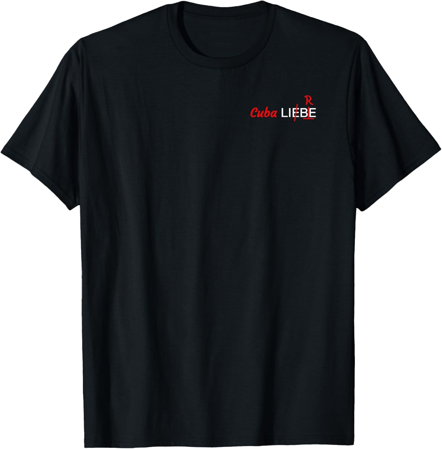 Cuba Love Cuba Libre Es Escaliert eh. Party Alcohol Fun , black, s T-Shirt - T-Shirt | Black
