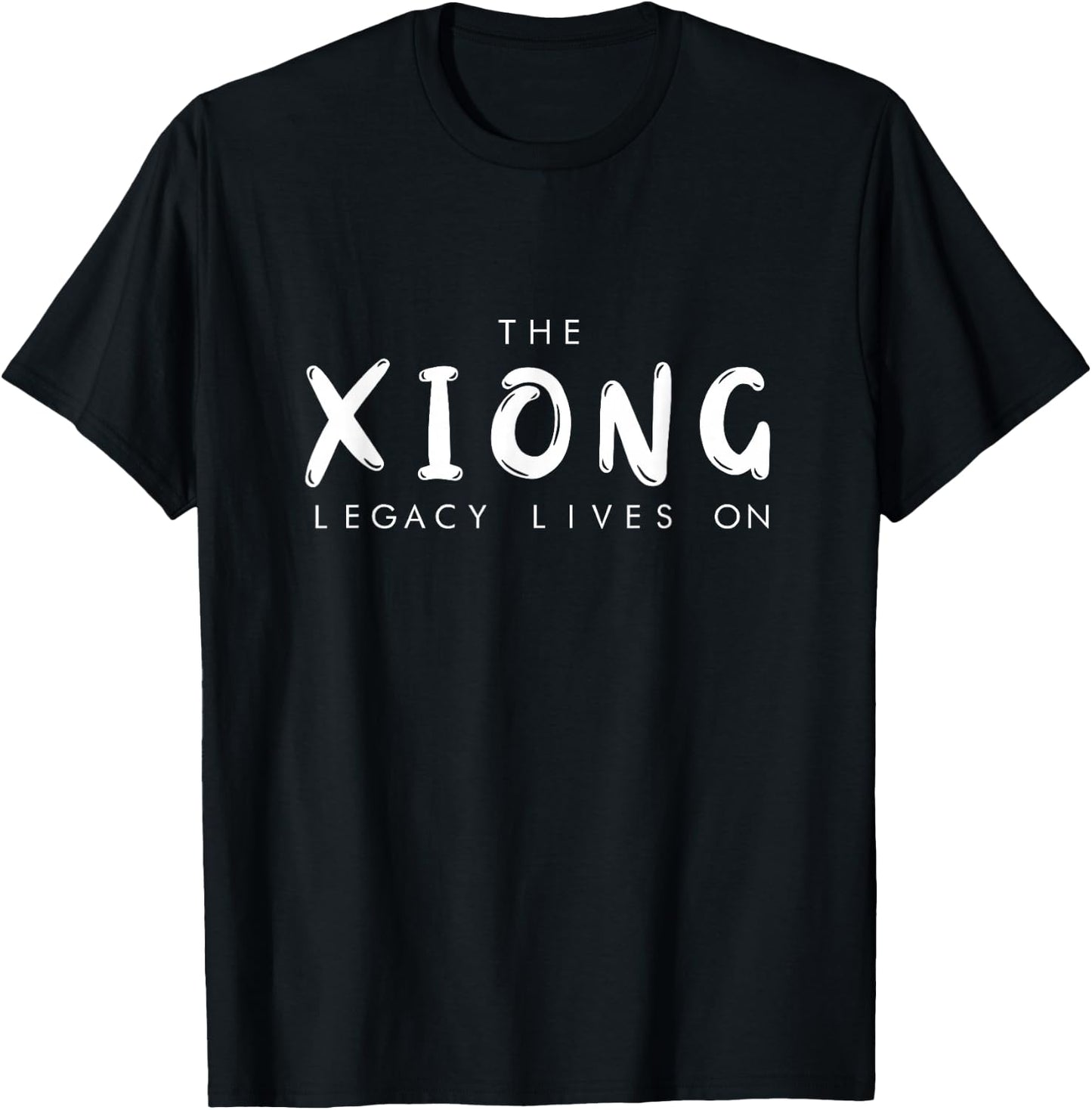Hmong Xiong Legacy Lives on Family Reunion Vacation T-Shirt - T-Shirt | Black