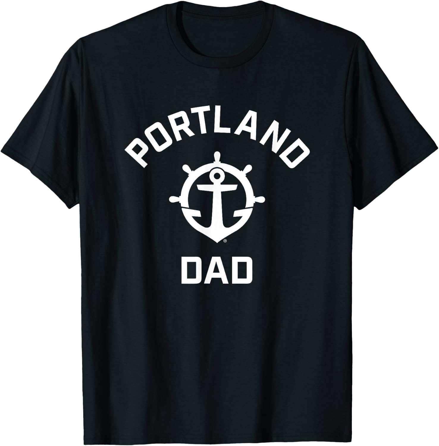University of Portland Pilots Arched Dad T-Shirt - T-Shirt | Black