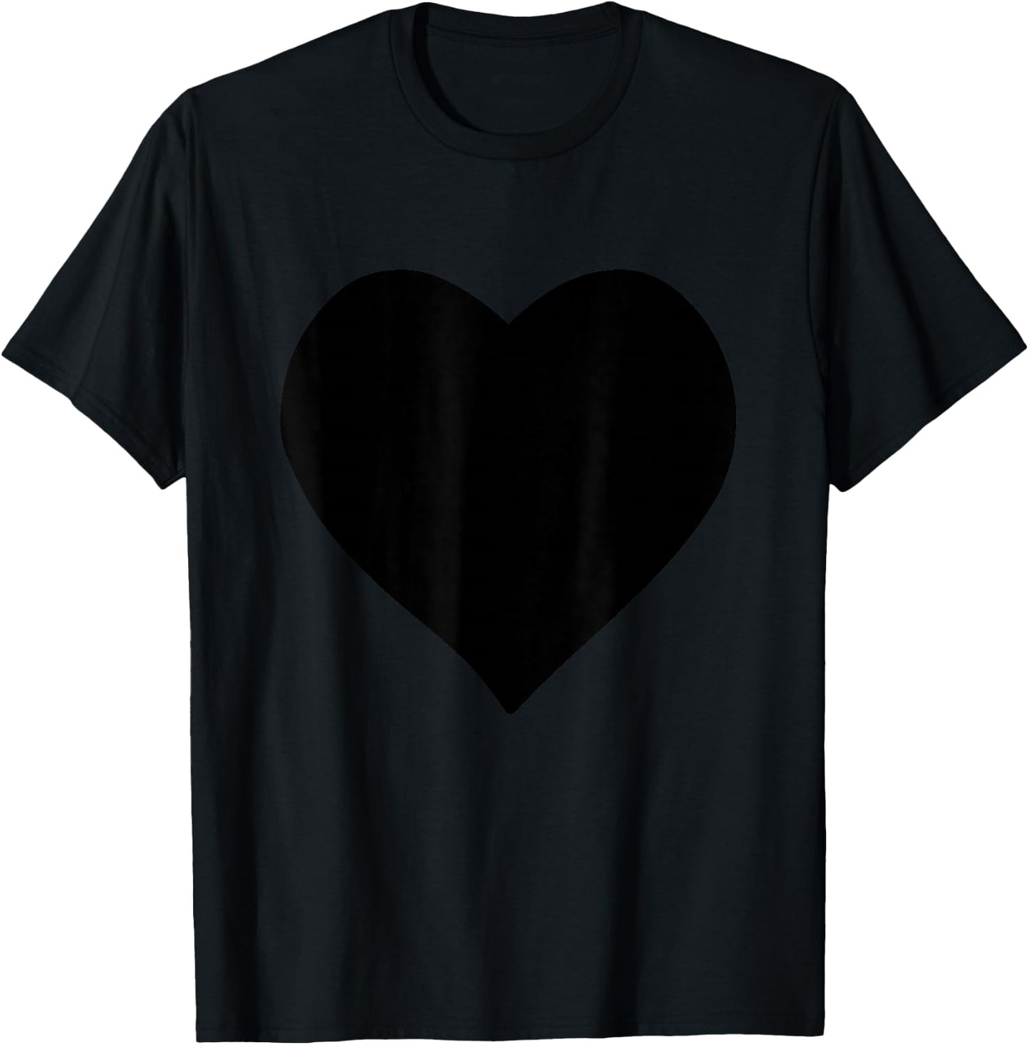 Big Black Heart T-Shirt - T-Shirt | Black