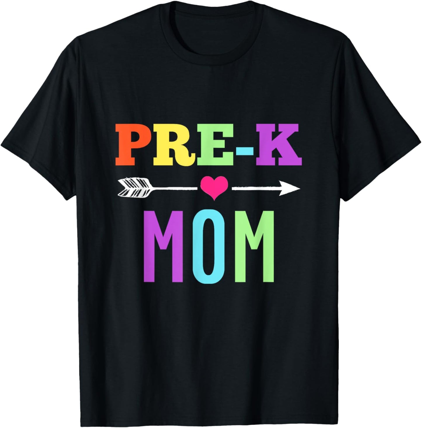 Pre K Mom - Awesome Back To School Mother T-Shirt - T-Shirt | Black