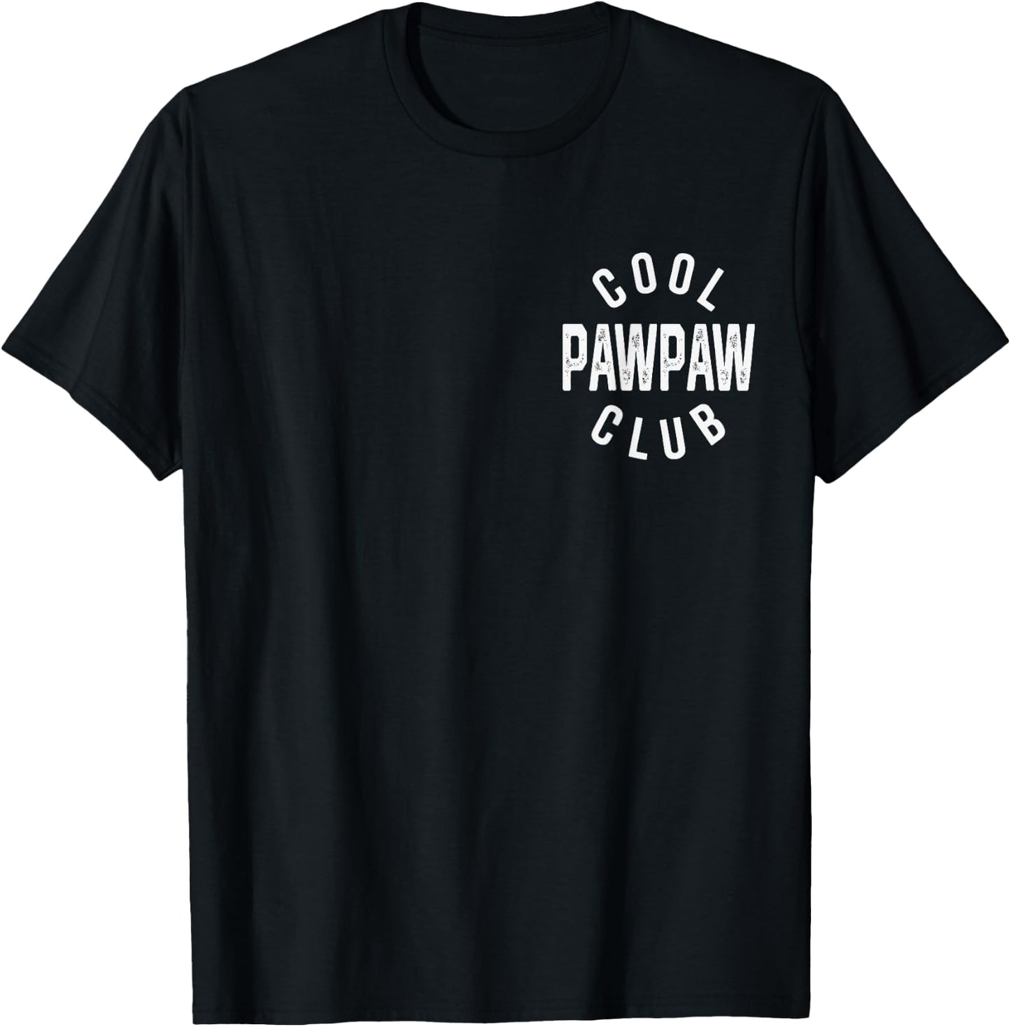 Cool Pawpaw Club Retro Vintage Graphic T-Shirt - T-Shirt | Black