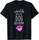 World Greatest Dog Grandma Granny Dog Lover Nana Cool Humor Men Women Kids T-Shirt - T-Shirt | Black