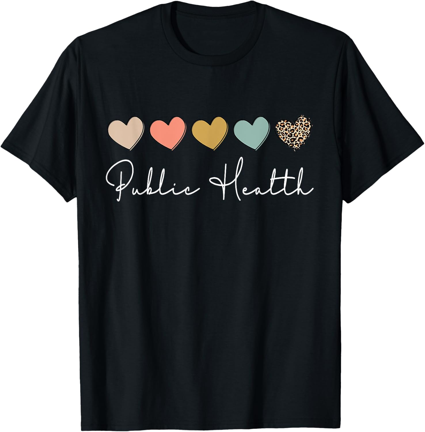 Public Health Healthcare Worker Appreciation - Men's Black Classic Fit Short Sleeve - Size Small T-Shirt - T-Shirt | Black