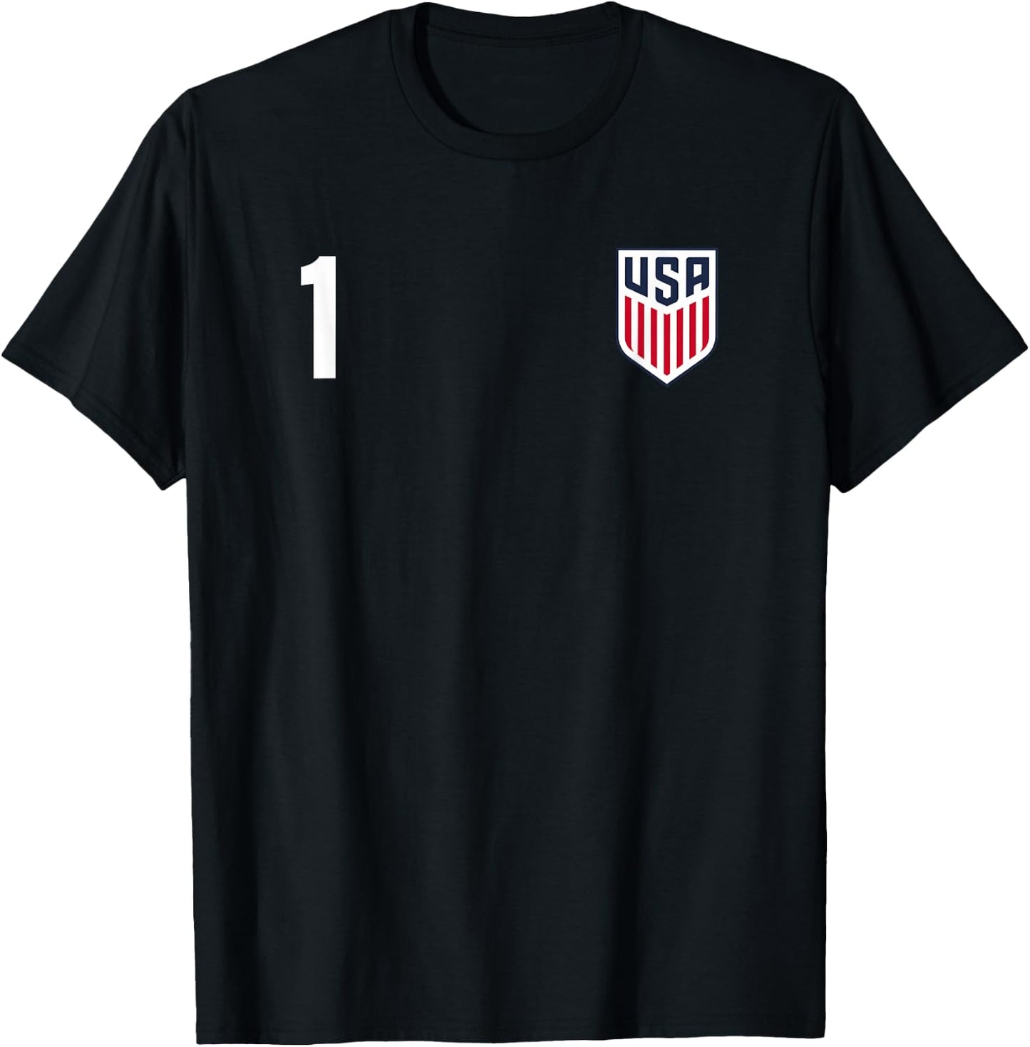 Officially Licensed US Soccer Matt Turner, Legacy #1 T-Shirt - T-Shirt | Black