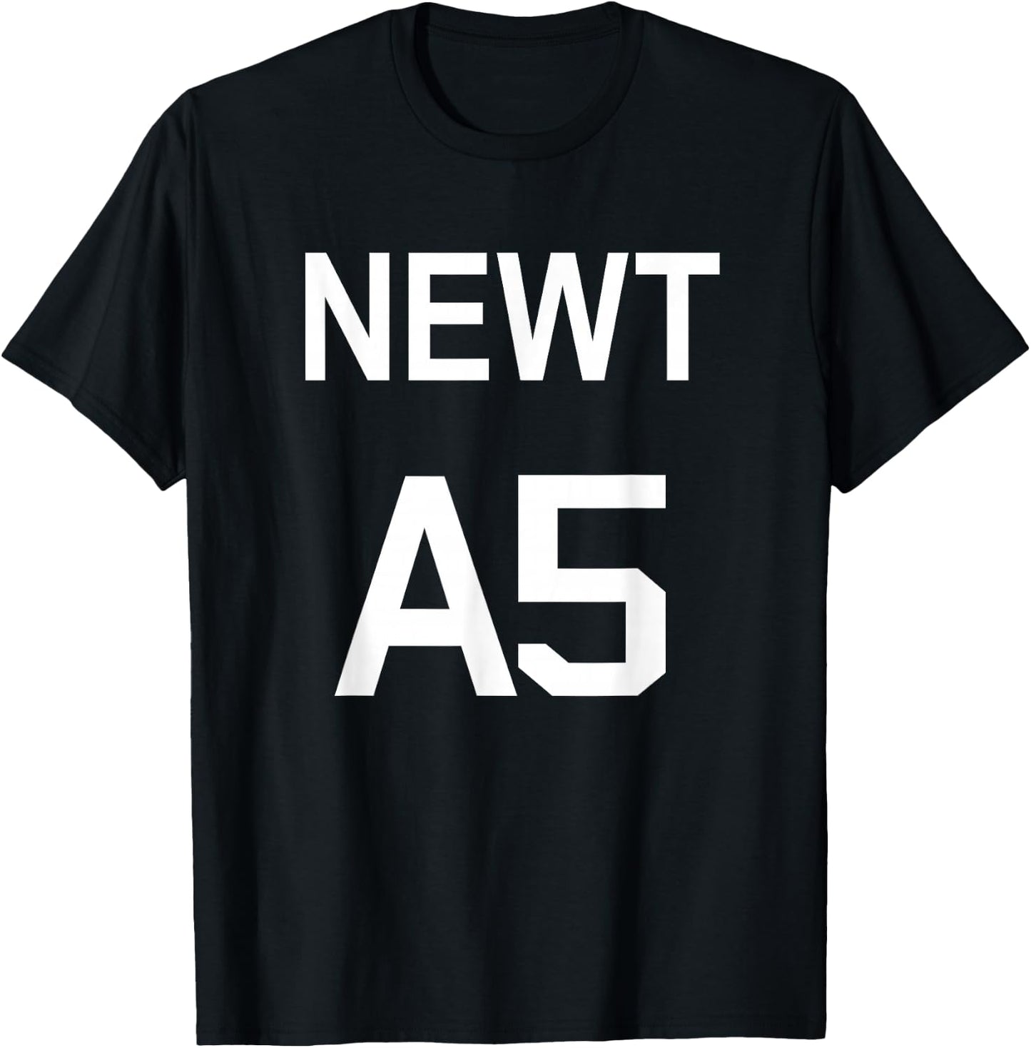 Newt A5 T-Shirt - T-Shirt | Black