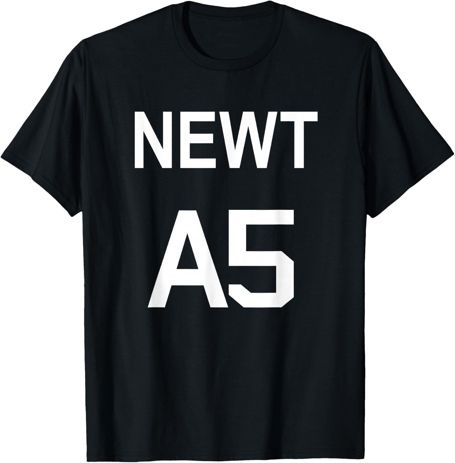 Newt A5 T-Shirt - T-Shirt | Black