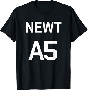 Newt A5 T-Shirt - T-Shirt | Black