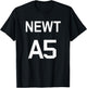 Newt A5 T-Shirt - T-Shirt | Black
