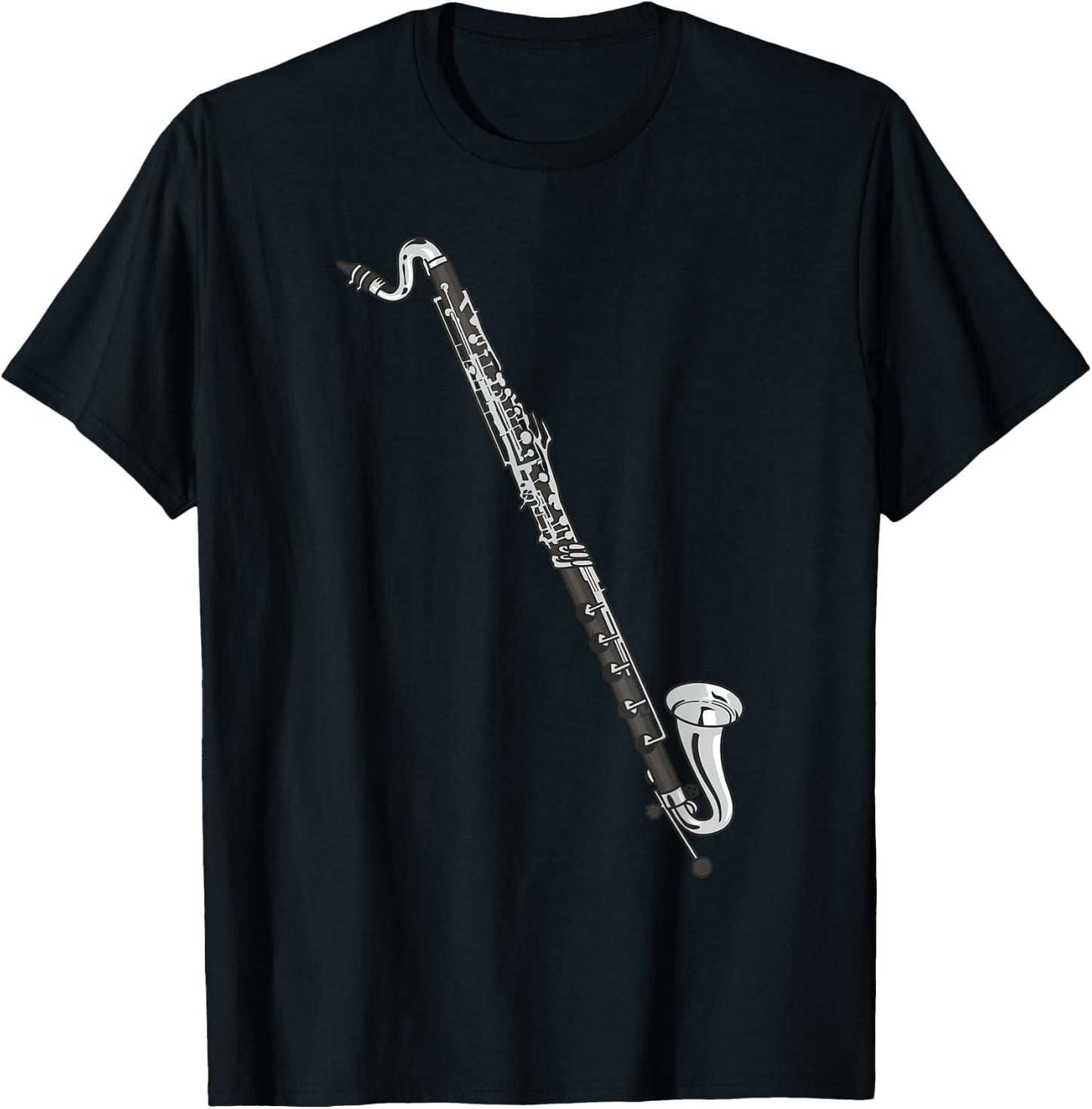 Bass clarinet , black T-Shirt - T-Shirt | Black