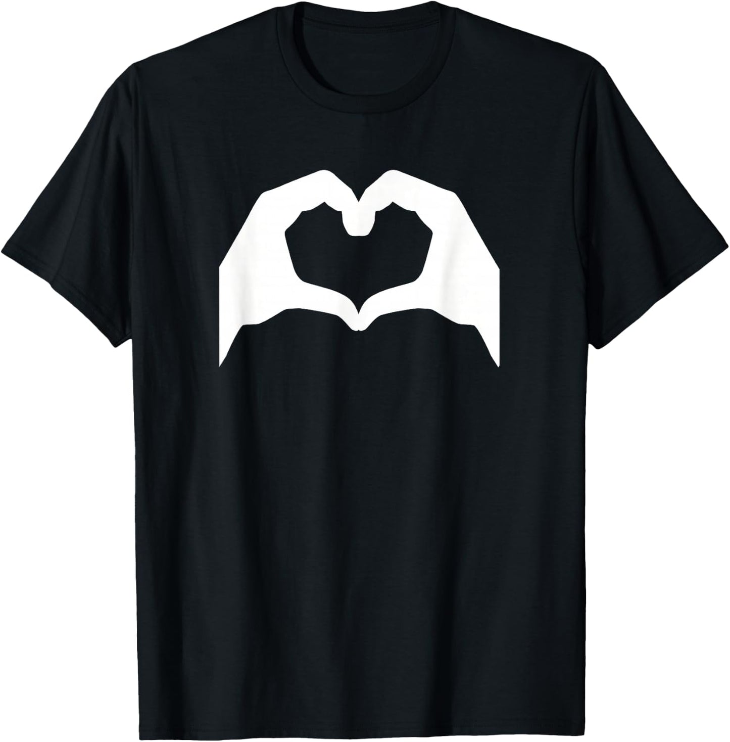 Hands heart T-Shirt - T-Shirt | Black