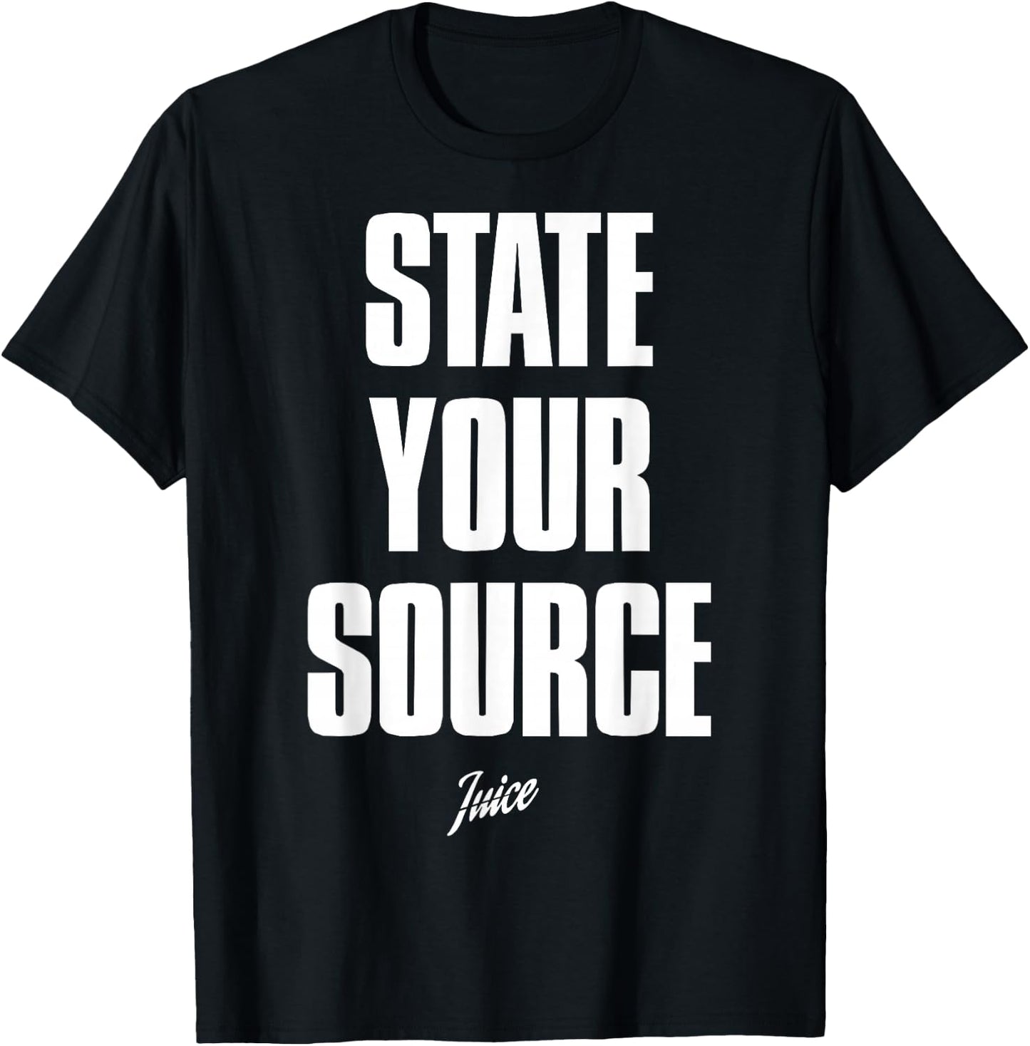 State Your Source Shirt State Your Source Women Kids T-Shirt - T-Shirt | Black