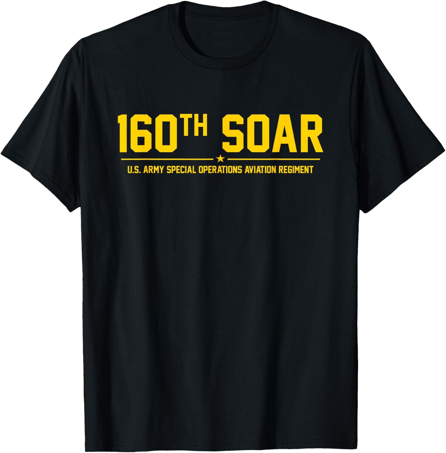 160th SOAR US Army Special Operations Aviation Regiment T-Shirt - T-Shirt | Black