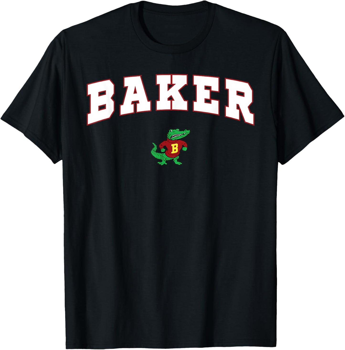 Baker School Gators T-Shirt - T-Shirt | Black
