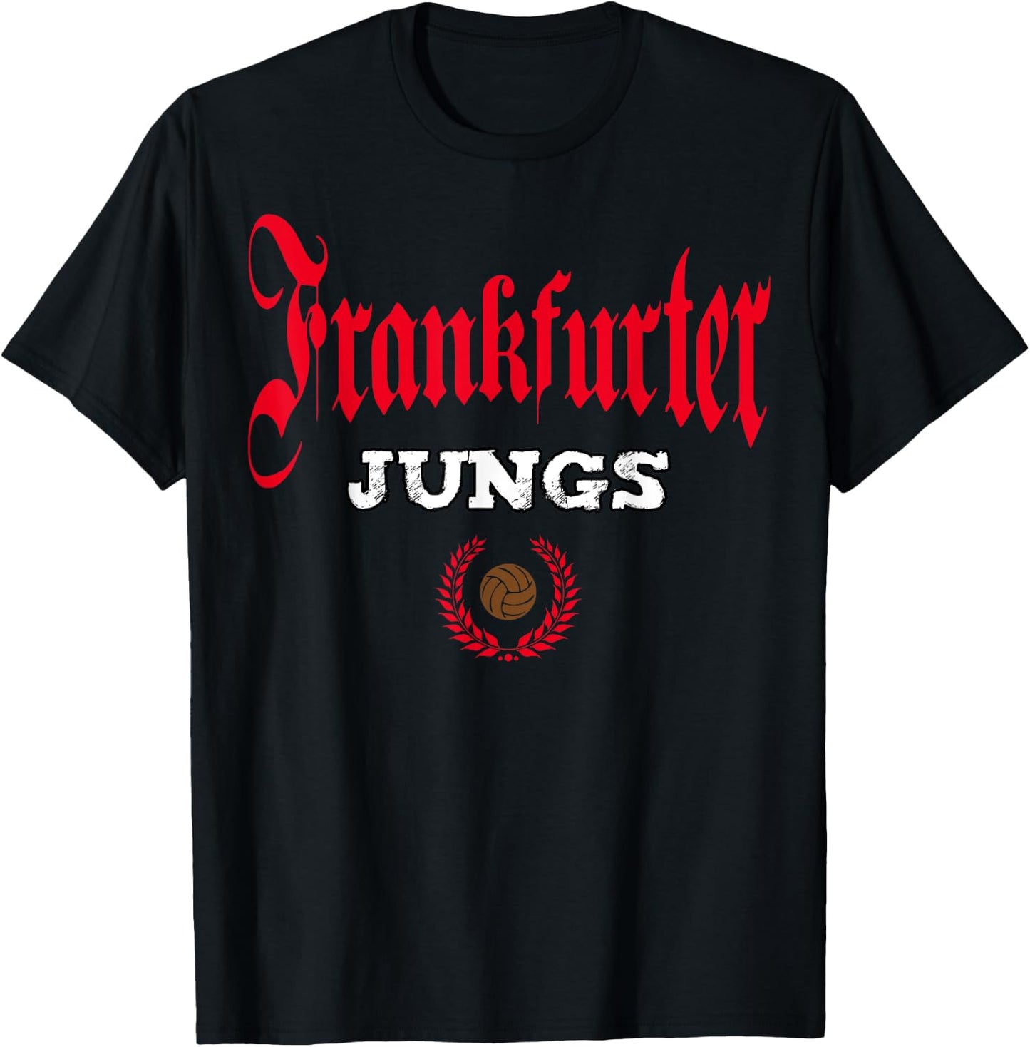 Frankfurt Men's Ultras Fans Frankfurt Boys T-Shirt - T-Shirt | Black