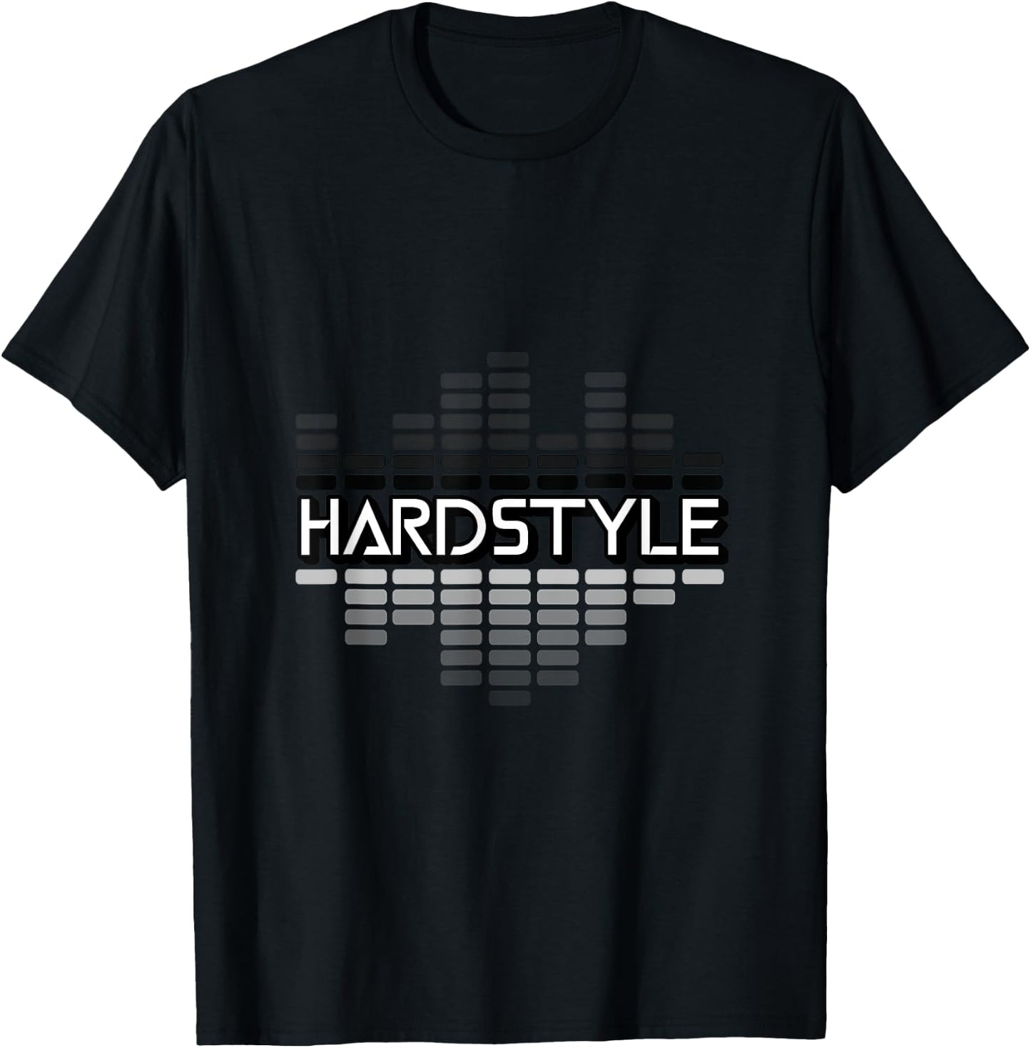 Hardstyle mit Soundbars T-Shirt - T-Shirt | Black