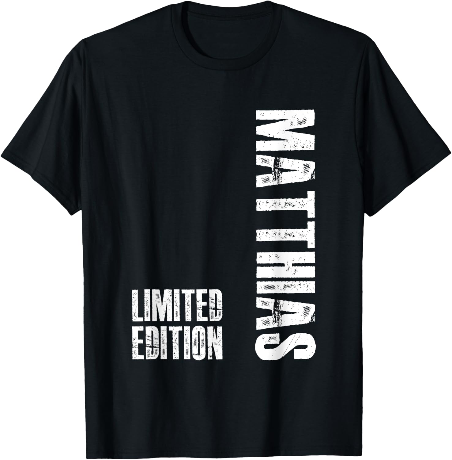 Lustiges Matthias Geschenk zum Geburtstag Matthias T-Shirt - T-Shirt | Black