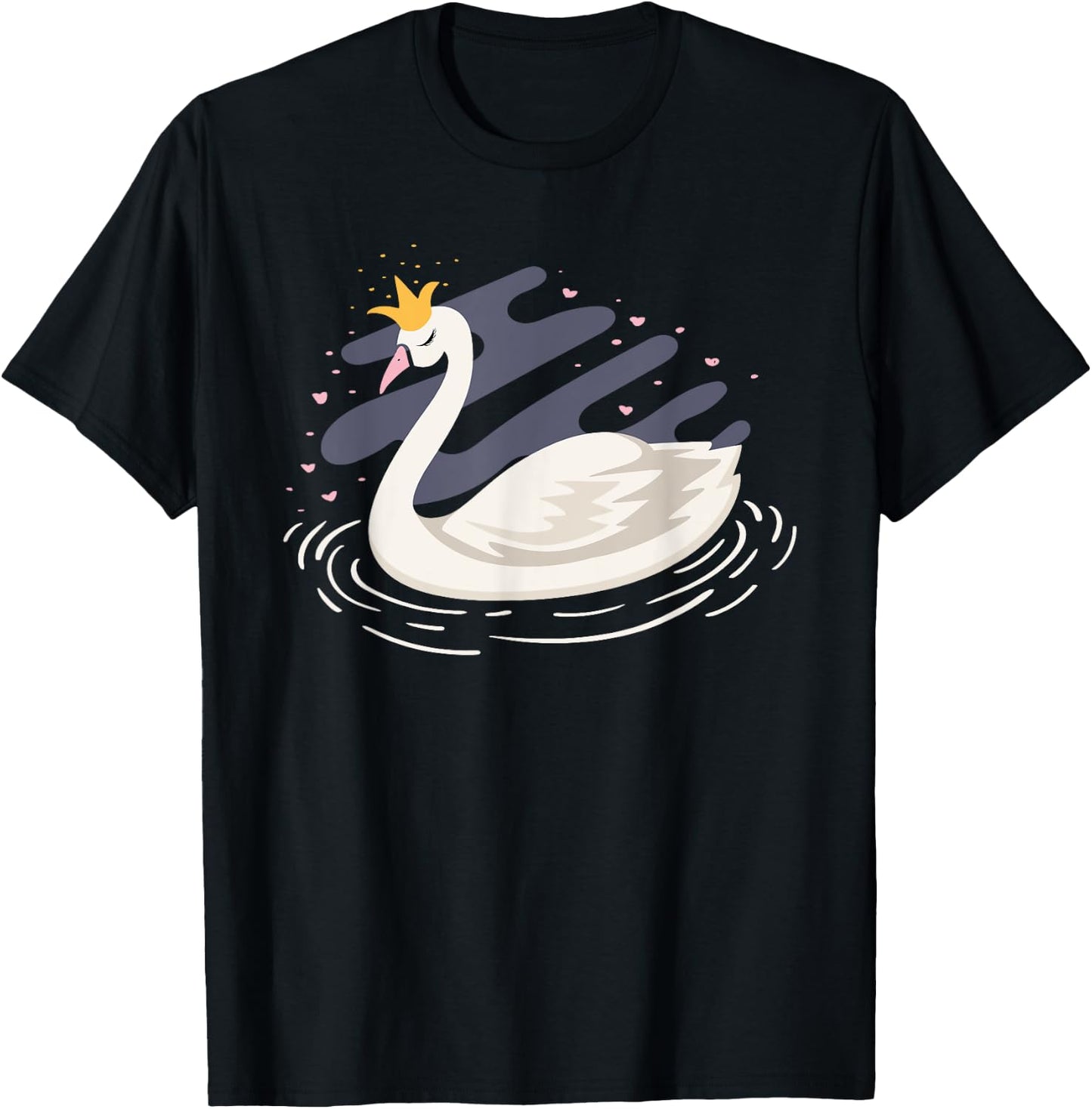 Little Swan Princess Entertainer T-Shirt - T-Shirt | Black