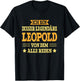 Leopold - Lustiges Vorname Namen Spruch Leopold T-Shirt - T-Shirt | Black