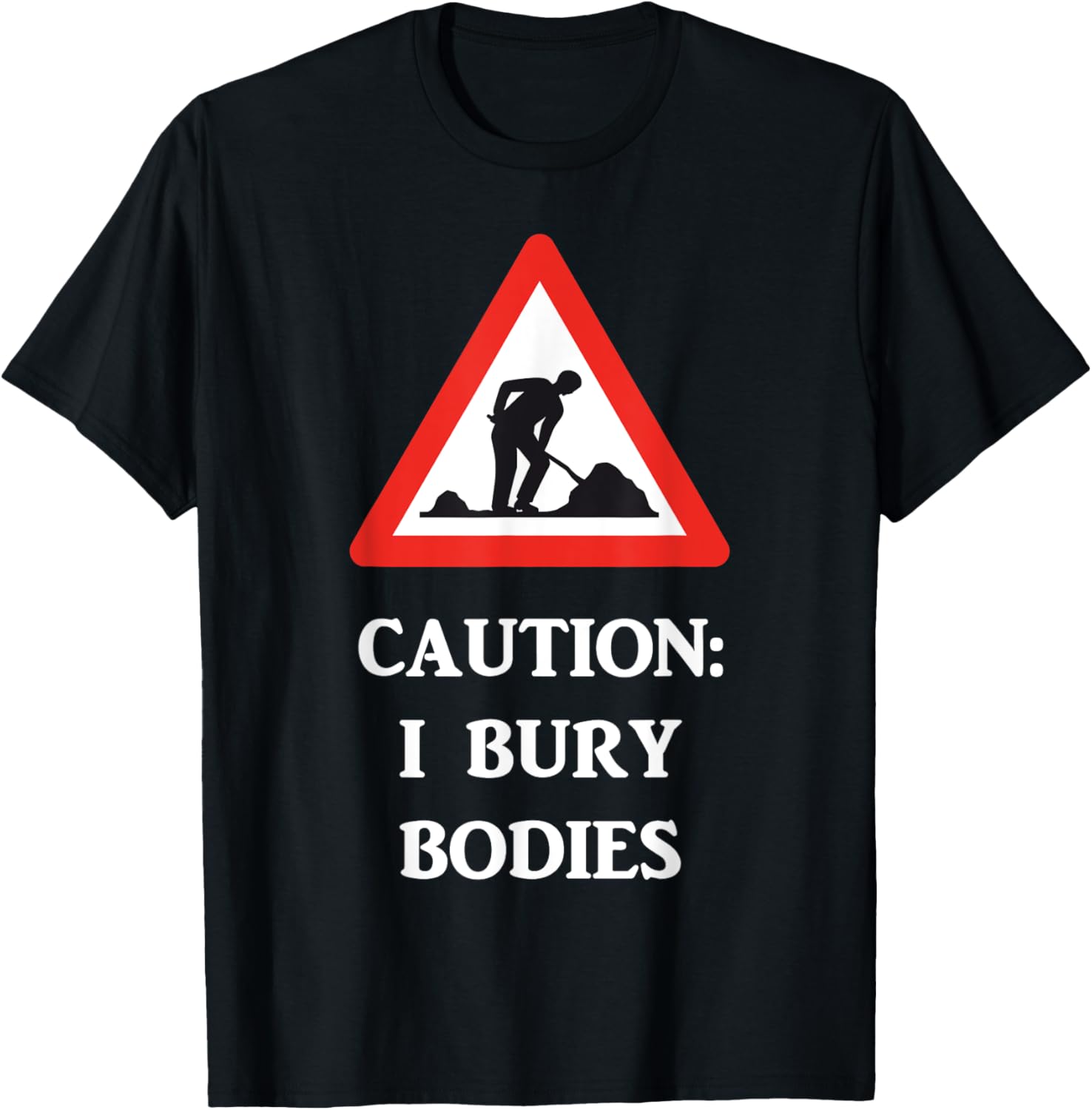 Grave Yard, Mortician Worker T-Shirt - T-Shirt | Black