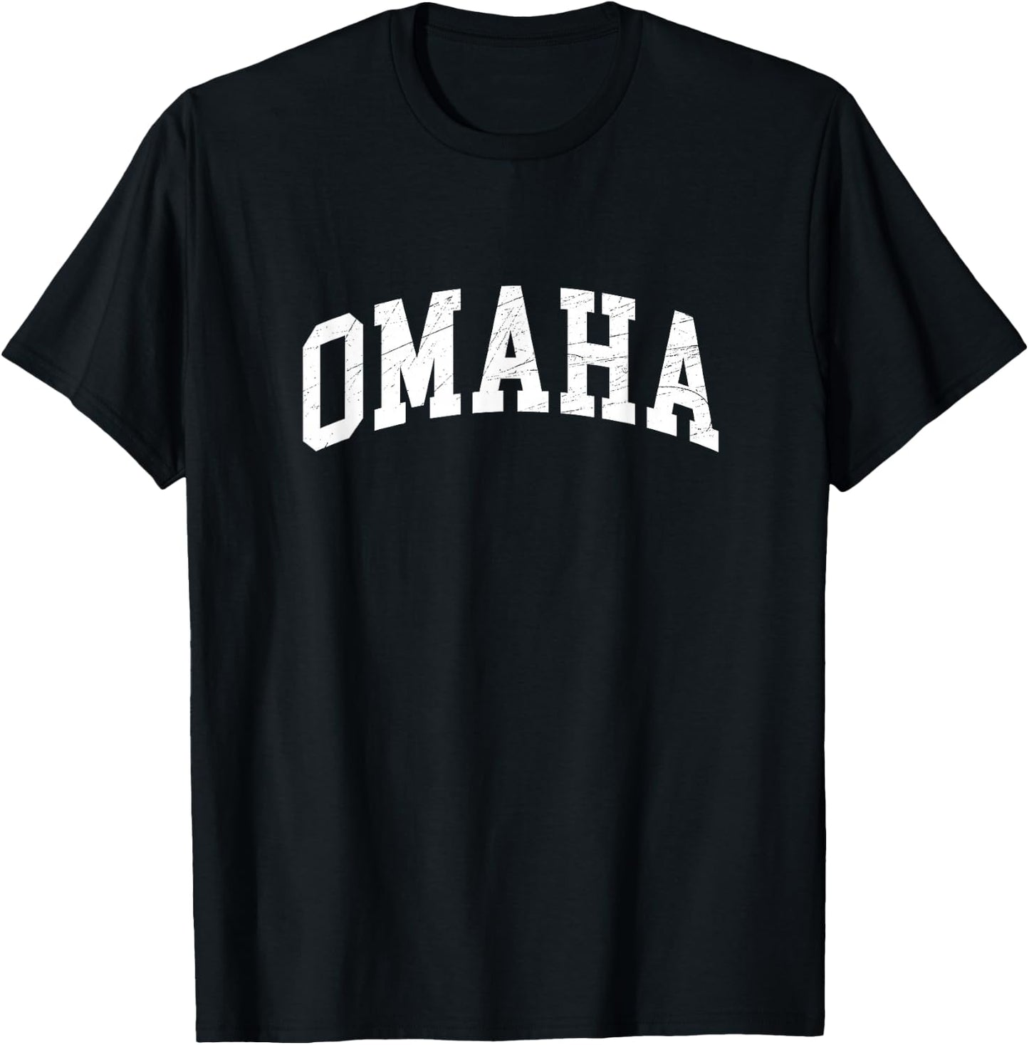 Omaha - Nebraska - Vintage / Worn Design - Classic T-Shirt - T-Shirt | Black