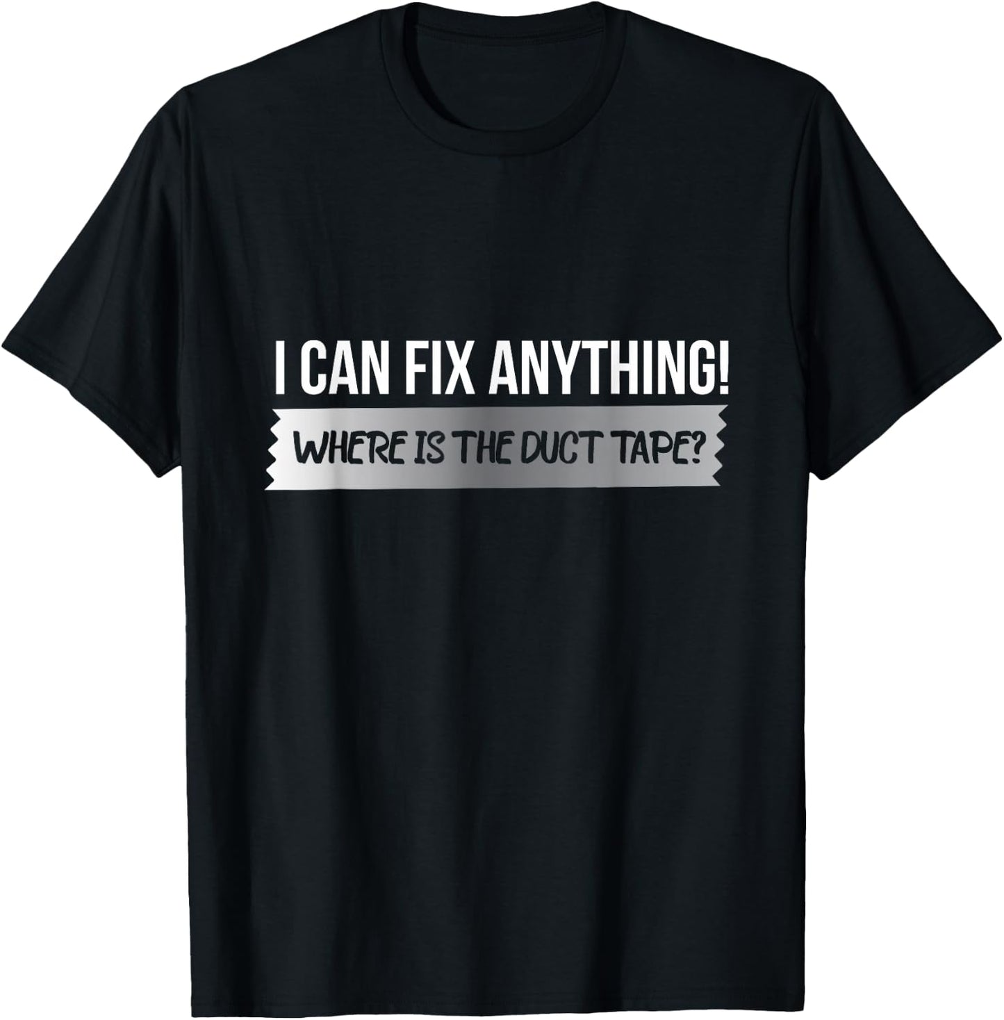 Vicoli Merch: Duct Tape Apparel -Adults Black Small T-Shirt - T-Shirt | Black