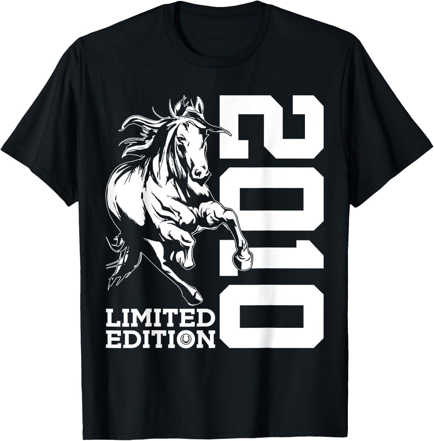 Riding 15th Birthday Horse Limited Edition 2010 Rider T-Shirt - T-Shirt | Black