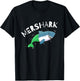 Mershark Funny Mermaid Shark Gift Shark Lovers T-Shirt - T-Shirt | Black