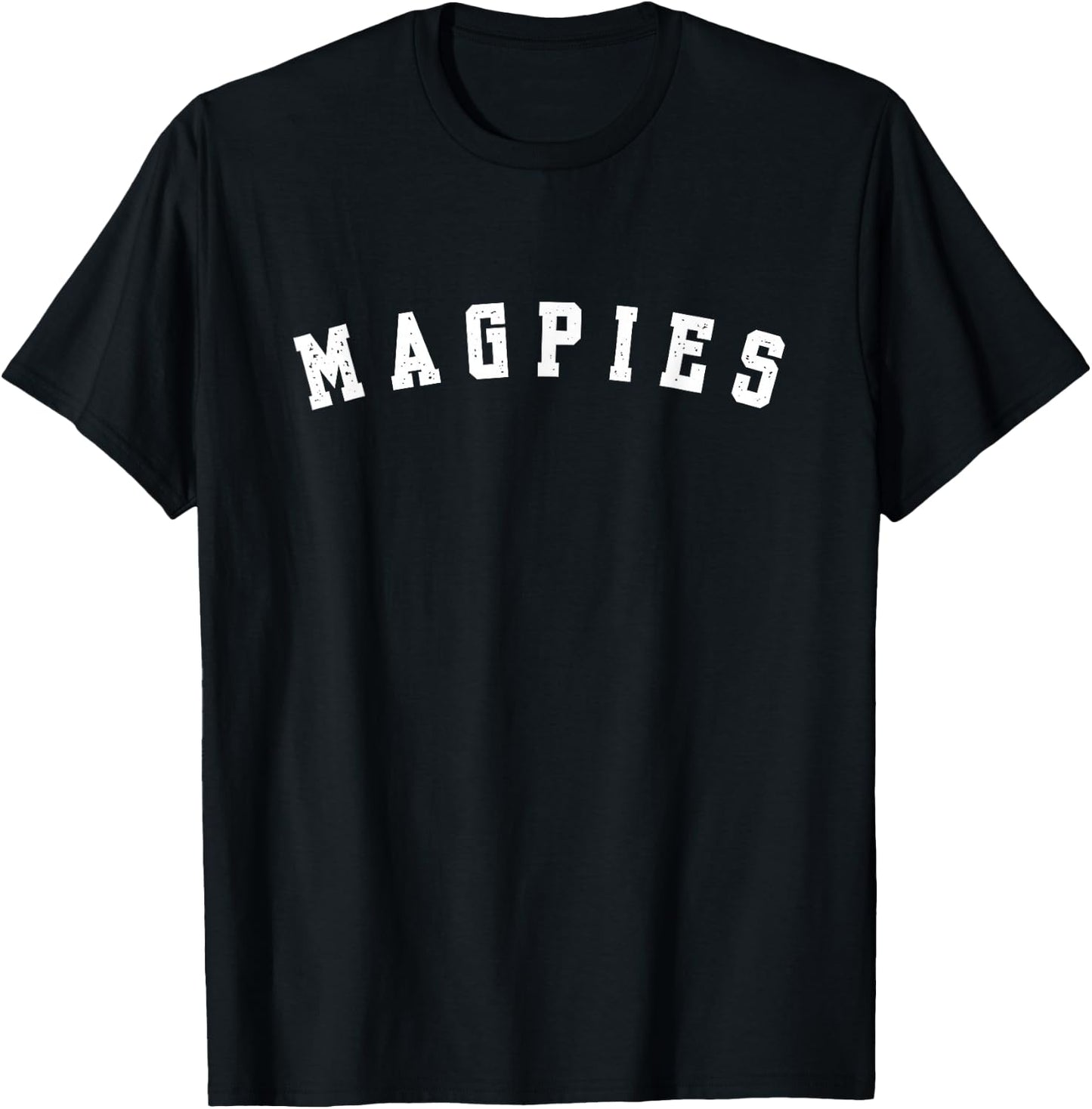 The Toon Town of Newcastle, England UK Magpies T-Shirt - T-Shirt | Black
