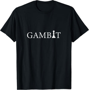 Gambit Queen Chess T-Shirt - T-Shirt | Black