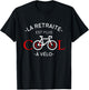Men's Bike Funny Cool Retirement Cycling Gift Grandpa , Black T-Shirt - T-Shirt | Black