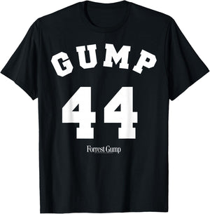 Forrest Gump 44 University Jersey T-Shirt - T-Shirt | Black