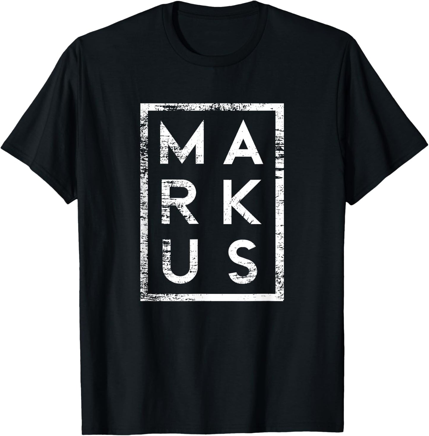 Lustige Geschenke für Markus , Herren, Kinder, Väter, -Erwachsene, Kurzarm, , Klassisch, Schwarz, Klein, EU S T-Shirt - T-Shirt | Black