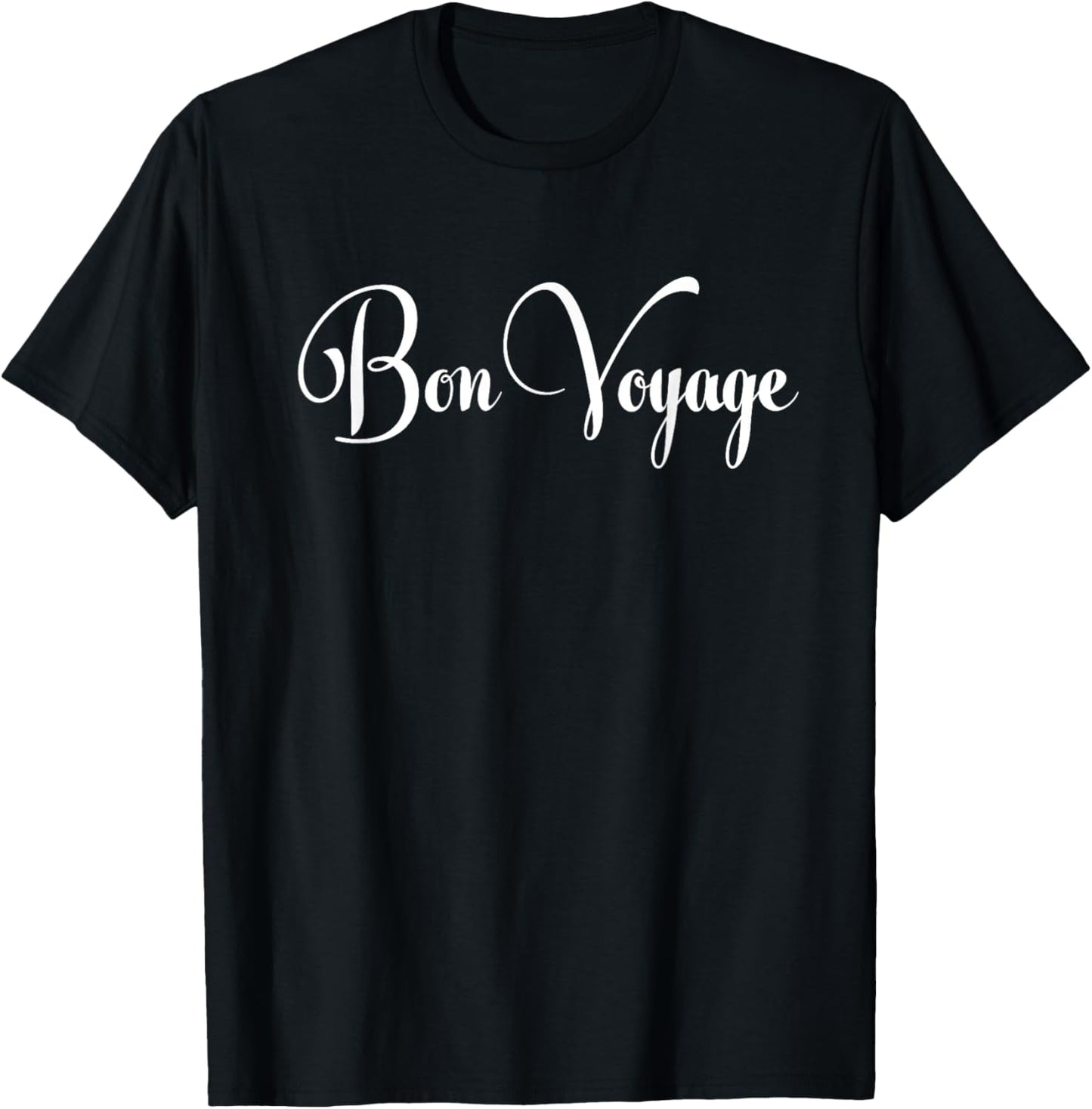 Bon Voyage T-Shirt - T-Shirt | Black