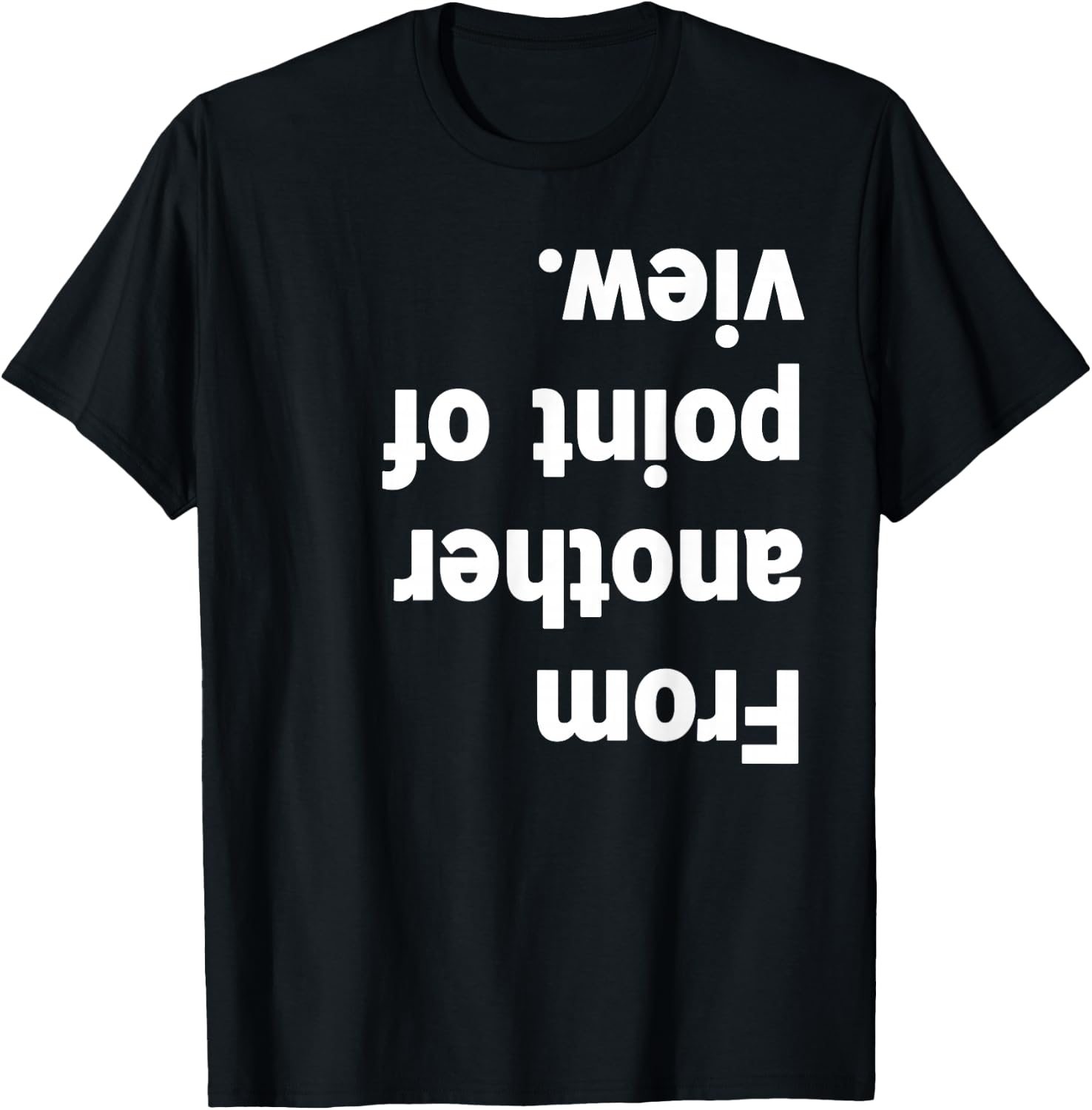 From another perspective , Black, S T-Shirt - T-Shirt | Black